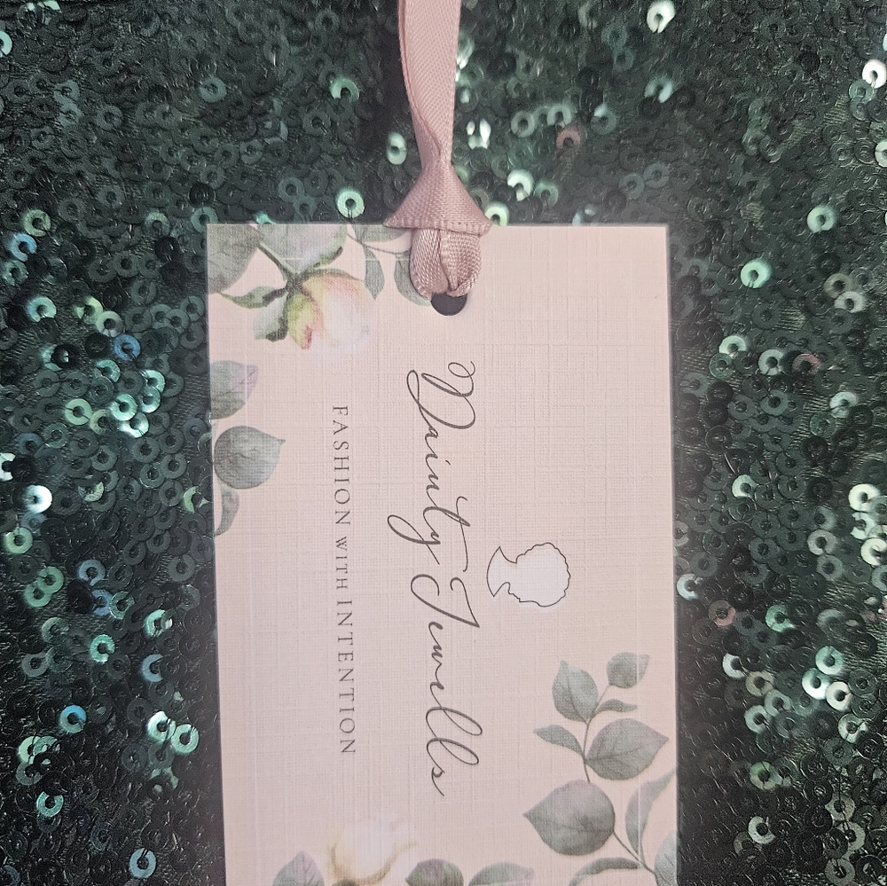 Dainty Jewells Green Sequin Midi Dress - Picture 3 of 4